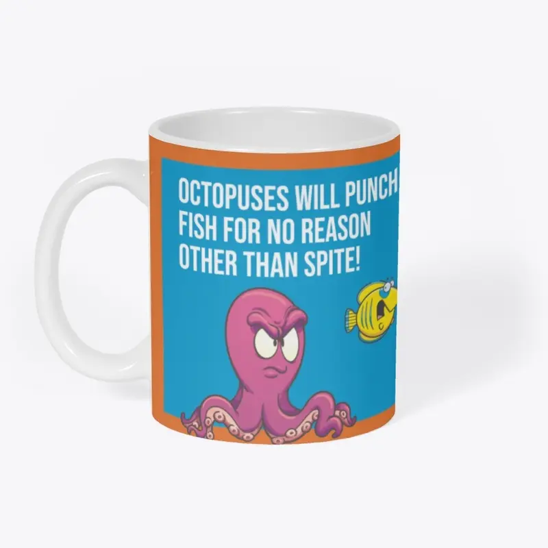 Baffled Octopus Mug